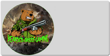 beardedgrizzgaming XXL Gaming Mousepad