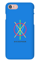 VIXOPHER CENTERED LOGO iPHONE CASE