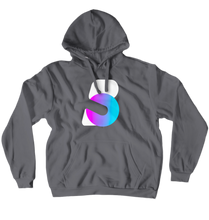 Felpa con cappuccio senza zip