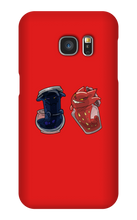 Red and Blue Samsung Phone Cases