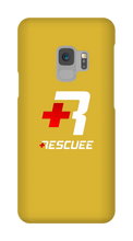 RESCUEE Samsung Phone Case White and Red Logo