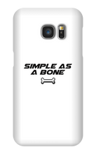 respect your bone Samsung Phone Case (white)