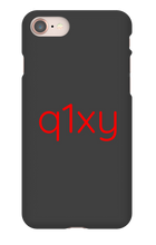 q1xy iPhone Phone Cases
