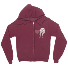 KursedLove Zip Up Hoodie