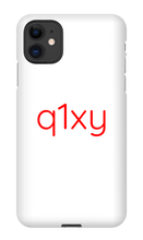 q1xy iPhone Phone Cases