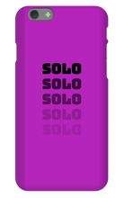 Fading Solo Text iPhone Phone Cases
