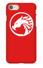 QcDragonz iPhone Phone Cases White