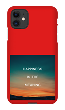 Happiness is the meaning iPhone Cases