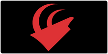 redtunefish simple logo XXL Gaming Mousepad