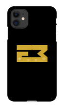E1itemartin86 iPhone Case Gold Logo