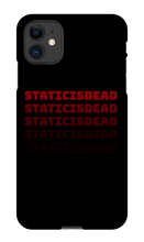 staticisdead iPhone Phone Cases