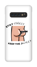 stay thiccy keep the bliccy Samsung Phone Cases