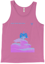 Make you own wave Pink Color wave Tank Top