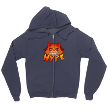 hellboy186 Zip Up Hoodie