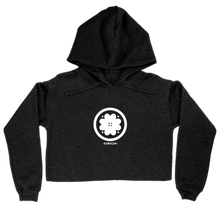 White Logo Hoodie *Crop*