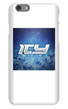 icy logo i-phone (with background)