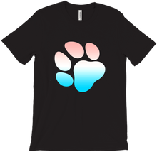 Angel Fox Paw Print T-Shirts