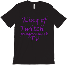 King of Twitch T-Shirt (schwarz/weiß)