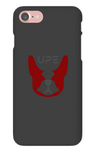 BU UPE Gray Letters iPhone Case