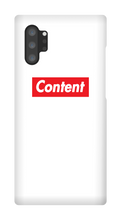 Pure content Samsung Phone Cases