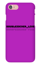 doublezocker_live iPhone Phone Cases
