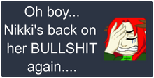 AlwaysNikki Facepalm XXL Gaming Mousepad