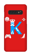 keekster_ Logo (White) Samsung Phone Case