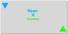 Rzan x Crushboy Collab Mouse Pad