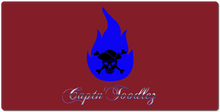 Captn_Toodlez XXL Gaming Mousepad (Solid Skull)
