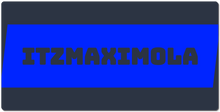 itzmaximola XXL Gaming Mousepad