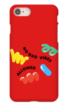 No bad vibes allowed iPhone Phone Case