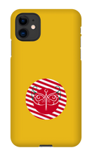 Fae's Xmas iPhone Case Candy Cane Red