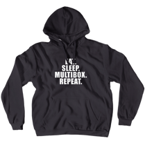 Hoodie / Eat. Sleep. Multibox. Repeat.