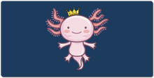 AxolotlordMaster XXL Gaming Mousepad