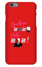 Goodbye 2020 Hello 2021 iPhone Cases