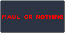 maulornothing XXL Gaming Mousepad