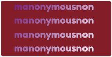 ManonymousNon XXL Gaming Mousepad