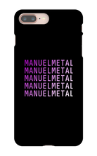 manuelmetal iPhone Phone Cases
