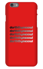 darththymexowl iPhone Phone Cases