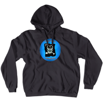 Skullfish Blue Hoodies (No-Zip/Pullover)