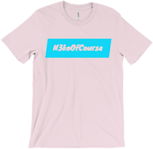 N3koOfCourse Tee (Aqua Text)
