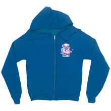 leftturn_art Kiss Zip Up Hoodie