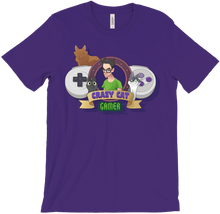 Crazy Cat Gamer's Logo T-Shirt
