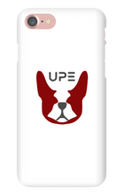 BU UPE Gray Letters iPhone Case