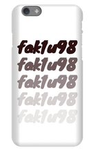 fak1u98 iPhone Phone Cases