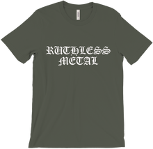 Ruthless Metal White Canterbury Logo T-Shirt