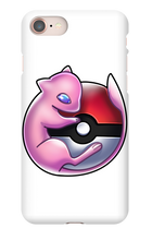 Mew on Pokeball IPhone Cases