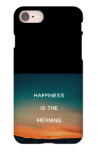 Happiness is the meaning iPhone Cases