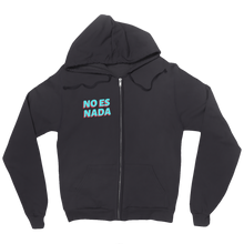 No es nada sudadera (con cierre)