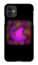 Wolf & Moon Bubbles iPhone Phone Cases